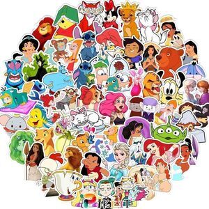 Lot of 100 Random Vinyl Disney Stickers